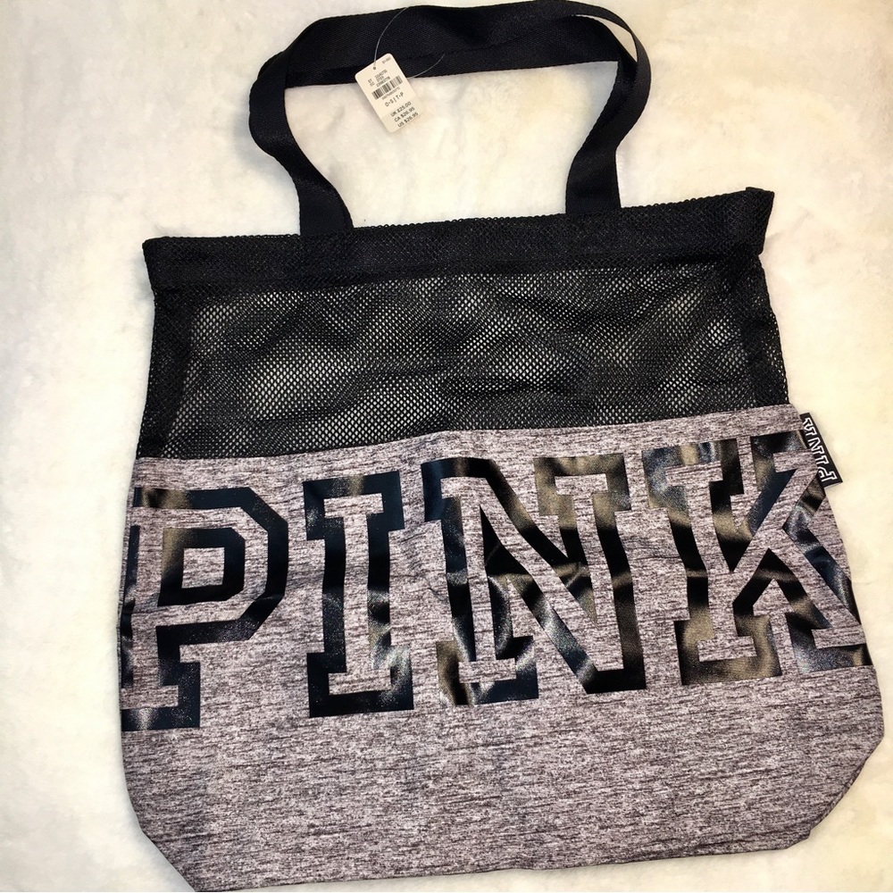 PINK tote, NWT